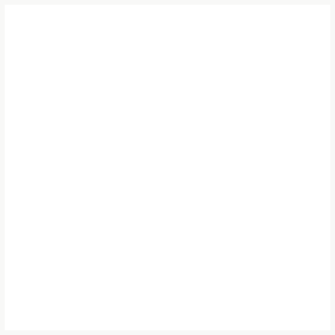 A white monogram logo on a dark green background. The intertwined letters "DSGM" are displayed above a geometric design that resembles a simplified bowl or container.